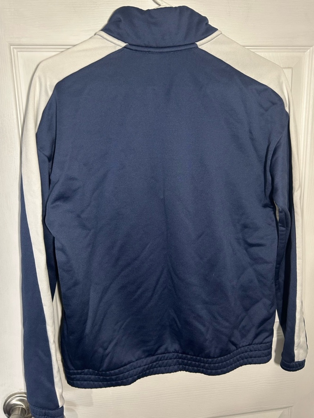 PUMA Navy & White Half-Zip Pullover Womens Medium Athletic Warmup Sporty - Picture 10 of 14